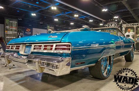 Whips By Wade Candy Teal 1975 Chevrolet Caprice Convertible On 26