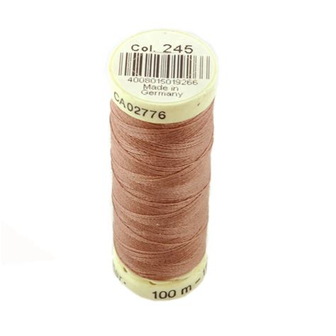 Sew All Thread 100m Reel 245 Pink Nude The Bead Shop Nottingham Ltd