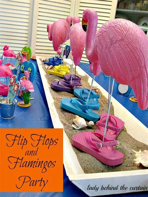 Cute Idea Flamingo Party Beach Themed Party Pink Flamingo Party