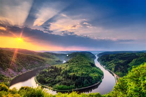 Plan to visit saarschleife, germany. Sommer an der Saarschleife Bilder | Wolfgang Staudt Fotografie