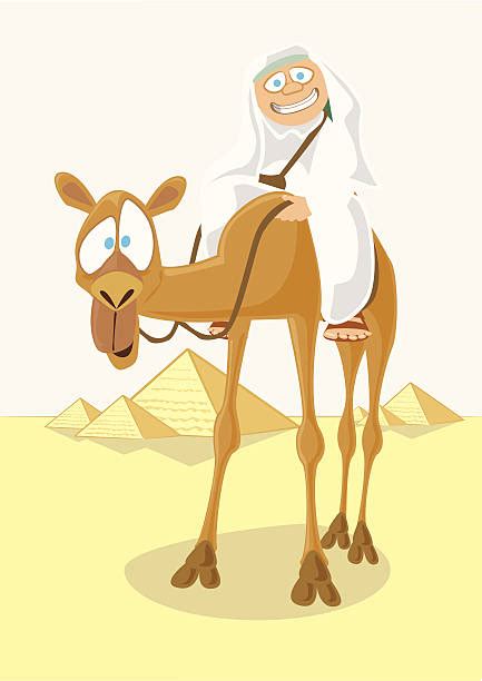 Man Riding Camel Illustrations Royalty Free Vector Graphics And Clip Art