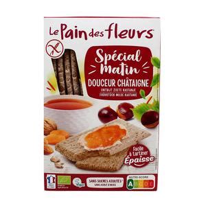 Acheter Le pain des fleurs Tartine spécial matin Chataigne bio 230g