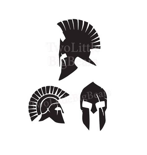 Sparta Gladiator Silhouette Png  Svg Dxf Studio3 Hand Etsy