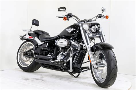 Pre Owned 2018 Harley Davidson Softail Fat Boy 114 Flfbs