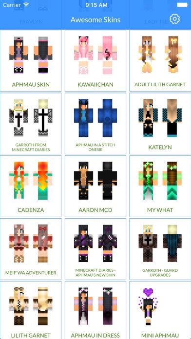 Aphmau Skins For Mcpe Best Aphmau Skins For Minecraft Pocket Edition