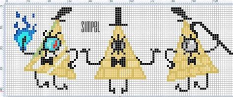 Bill Cipher Gravity Fall By Simpelway On Deviantart Cross Stitch