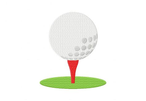 Golf Ball Machine Embroidery Design Daily Embroidery
