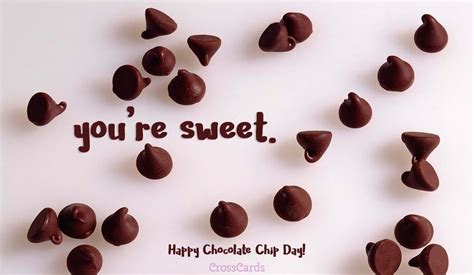 Free Happy Chocolate Chip Day 5 15 ECard EMail Free Personalized
