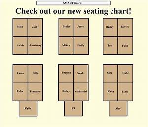 Classroom Seating Arrangement Templates Classroom Seating Chart