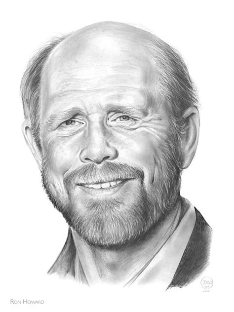 Ron Howard Graphite Drawings Drawing Sketches Pencil Drawings Art