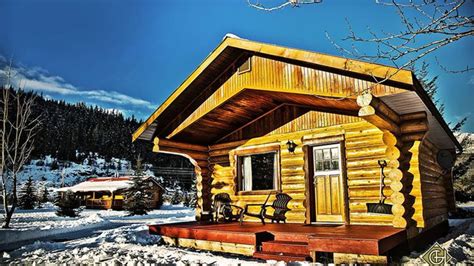 Cozy Log Cabin Accommodation Hot Tub Outdoor Cozy Log Cabin