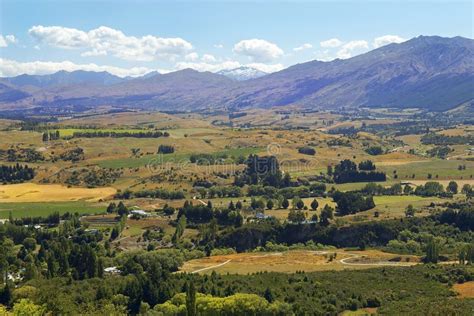 Rural Landscape In New Zealand Stock Photo Image Of Picturesque