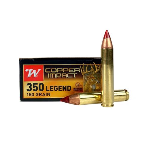 Winchester Copper Impact 350 Legend 150 Gr Copper Extreme Point