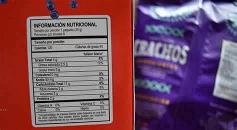 ¿cómo Leer La Tabla Nutricional De Los Alimentos Viva Mi Salud