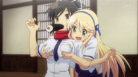 Ecchi Grabbing  Find And Share On Giphy