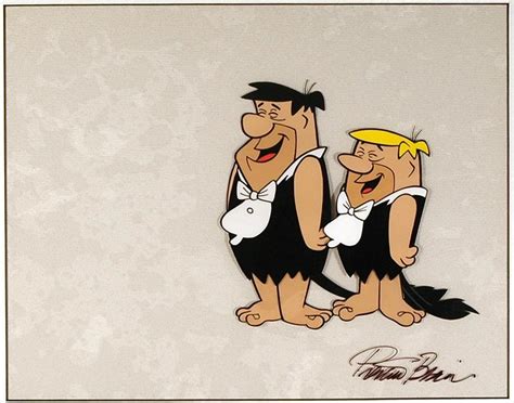 The Flintstones Barney Rubble Animation Cel Hanna Barbera 1980s B70283