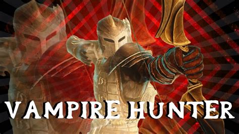 Skyrim Builds The Vampire Hunter Youtube