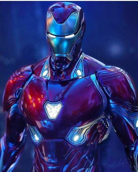 Blue Iron Man Marvel Iron Man Iron Man Wallpaper Iron Man Avengers