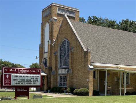 St Mark Lutheran Church Waco Tx Evangelical Lutheran Liturgical
