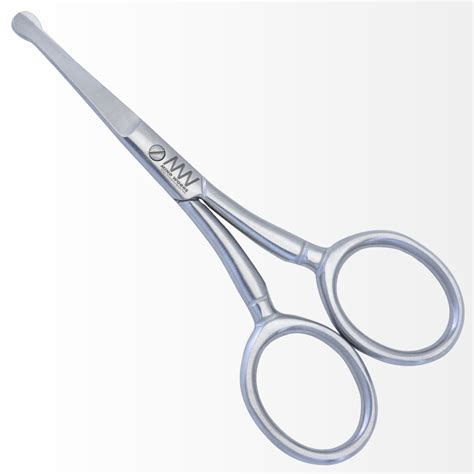Stainless Steel Precision Facial Ear And Nose Hair Scissor