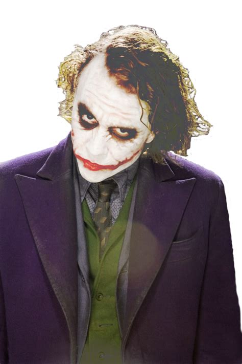 Heath Ledger Joker Png Png Image Collection