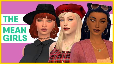 The Mean Girls High School Cliques The Sims 4 Create A Sim Cc