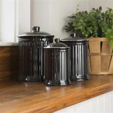 Off White Canister Sets For The Kitchen Home Acre Designs Canister