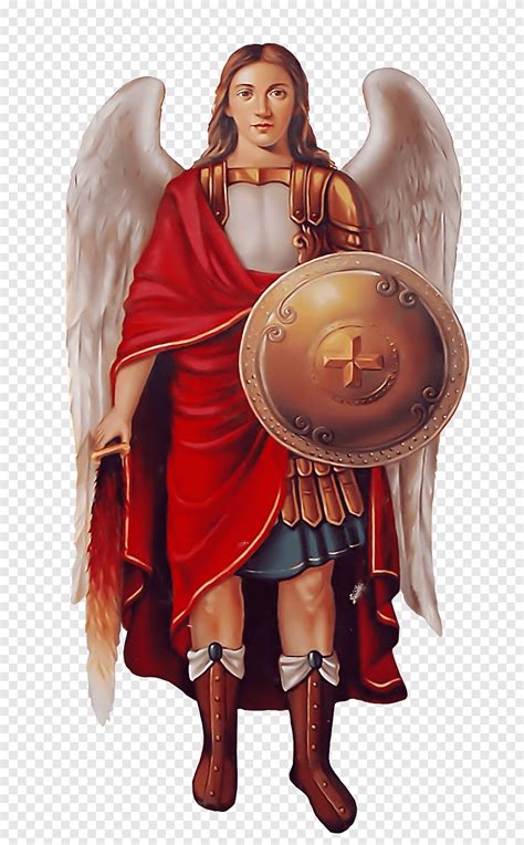 Angel Holding Shield And Sword Art Michael Selaphiel Archangel Gabriel