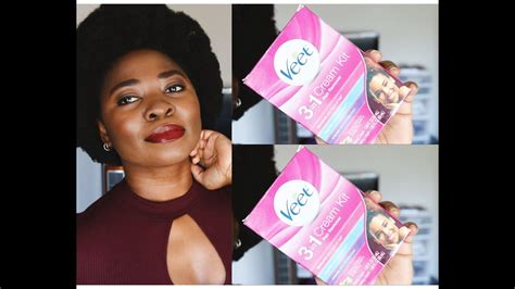 Veet Facial Hair Removal Cream Test And Review Youtube
