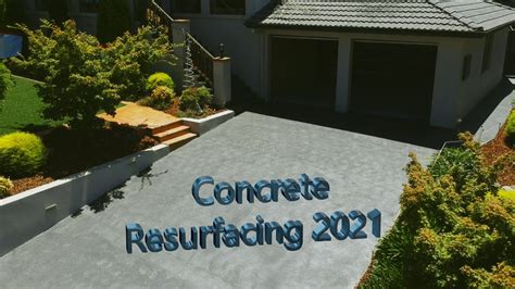 How To Do Concrete Driveway Resurfacing From Start To Finish With
