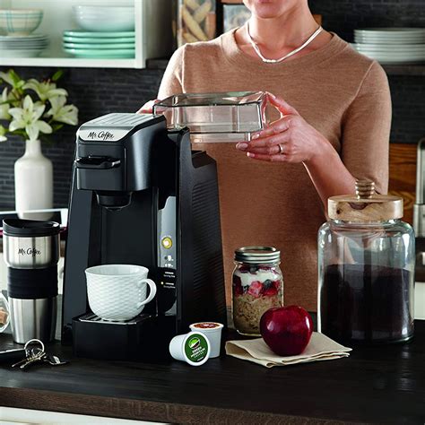 Mr Coffee Convenient Versatile Single Serve K Cupground Coffee Maker