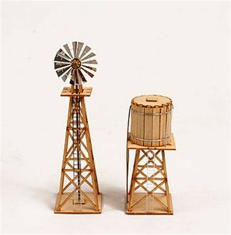 In addition, when learning how to make model cars you may want to consider an rc or remote controlled car instead of a static model. Western Windmill Set / Wooden model kit | eBay