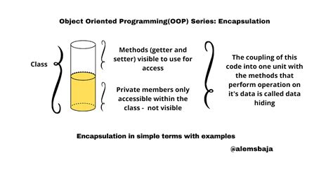 Object Oriented Programmingoop Series Encapsulation
