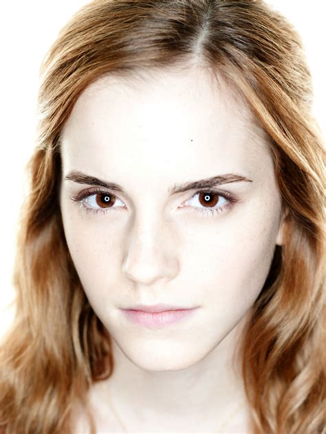 X Emma Watson Women Actress Brunette Brown Eyes