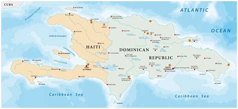 Haiti Map Dominican Republic Marcuscathcart
