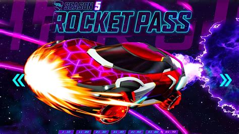 All New Rocket Pass 5 Season 5 Items Rocket League Update Youtube