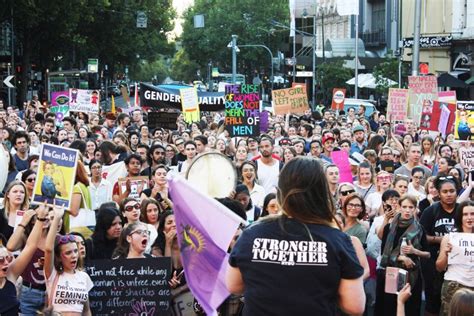 Photos International Womens Day Rally In Melbourne