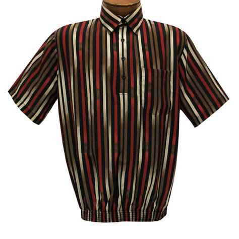 Mens Short Sleeve Banded Bottom Shirt By Bassiri Our Exclusive 2020