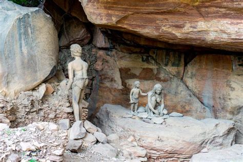The Bhimbetka Rock Shelters And Cave Paintings In India