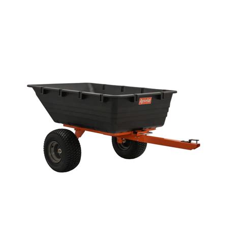 Agri Fab Cu Ft Swivel Cart Universal Fit Atv And Riding Lawn