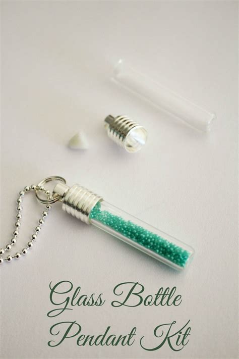 Included are some of the easier ones that children would enjoy making, to those requiring. 20 DIY Tube Bottle Glass Vials Pendants Necklace 28mm ...