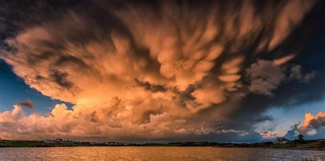 Mammatus Cloud Formation Over Anglesey North Wales Live