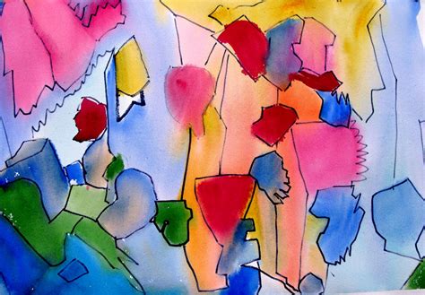 A Brush With Color Painting Watercolor Abstracts