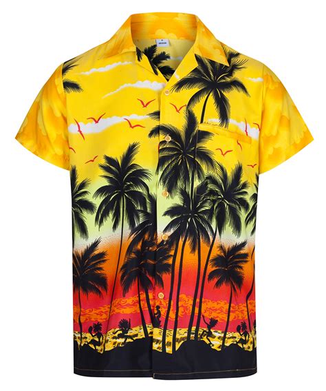 This shirt is made in hawaii for a great value and features the iconic tiki and diamond head and other nostalgic hawaii scenes. MENS HAWAIIAN SHIRT ALOHA HAWAII THEMED PARTY SHIRT ...