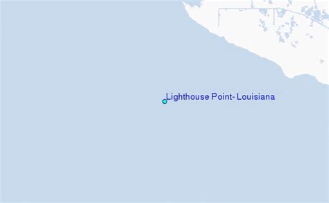 Lighthouse Point Louisiana Tide Station Location Guide