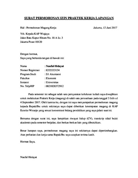 Contoh Surat Pernyataan Magang Dari Perusahaan Nusagates