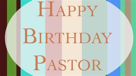 Happy Birthday Pastor On Vimeo Happy Birthday Pastor Happy Birthday