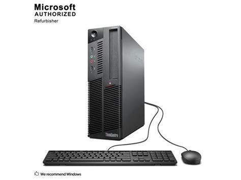 refurbished lenovo thinkcentre m90p small form factor pc intel core i5 650 3 2ghz 4g ddr3