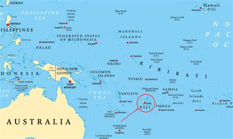 Facts About Fiji Pacific Ocean Islands Fiji For Kids Geography