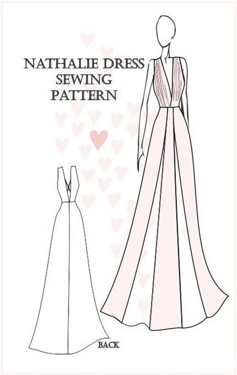 Diy Prom Dress Pattern Wedding Dress Sewing Patterns Gown Sewing Pattern Formal Dress